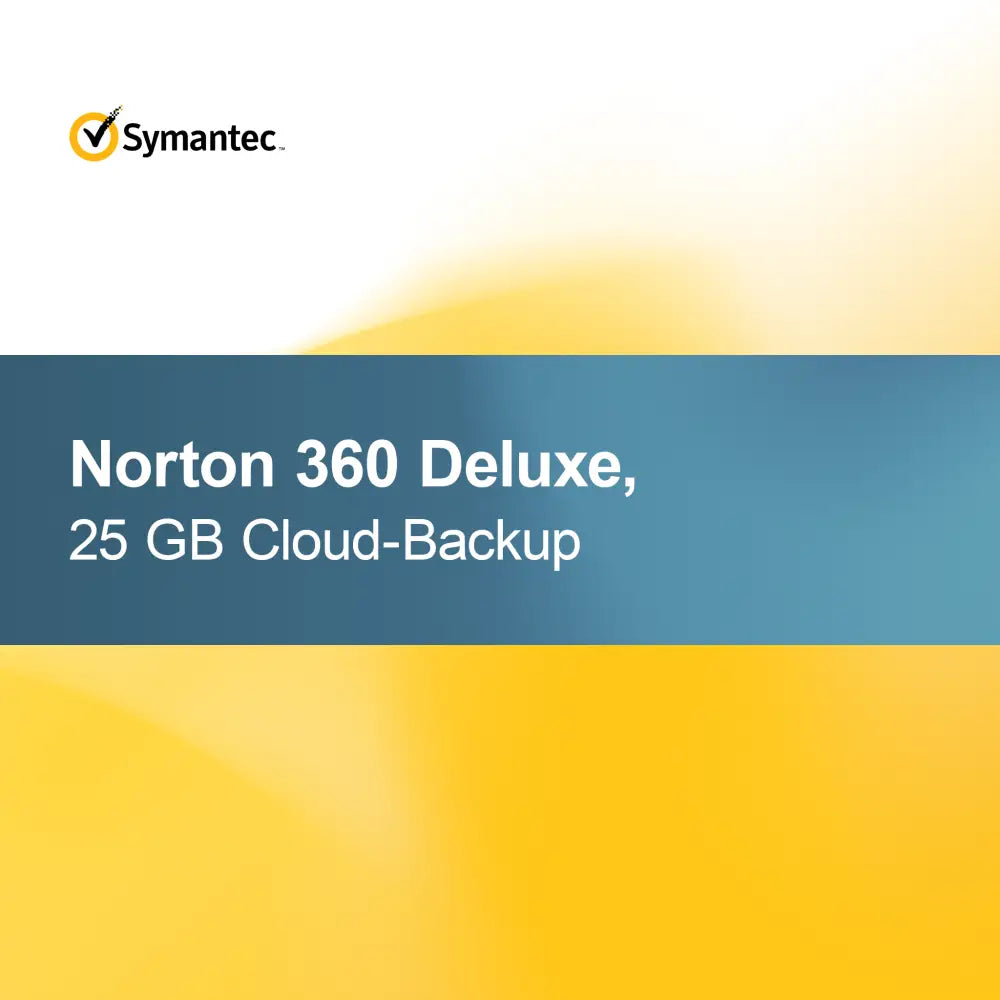 Norton 360 Deluxe 25 GB Cloud-Backup